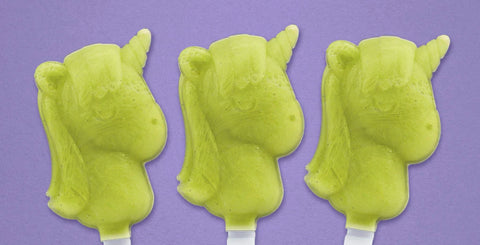 Green Smoothie Unicorn Pops Recipes