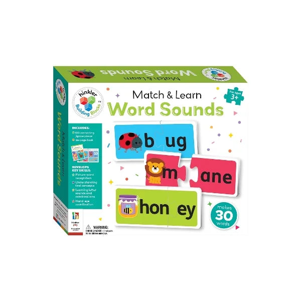Hinkler Match & Learn Word Sounds – The Toybox NZ Ltd