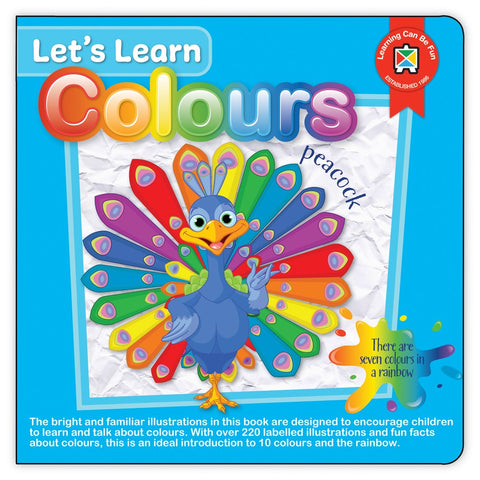 *LCBF Let's Learn Board Book - Colours