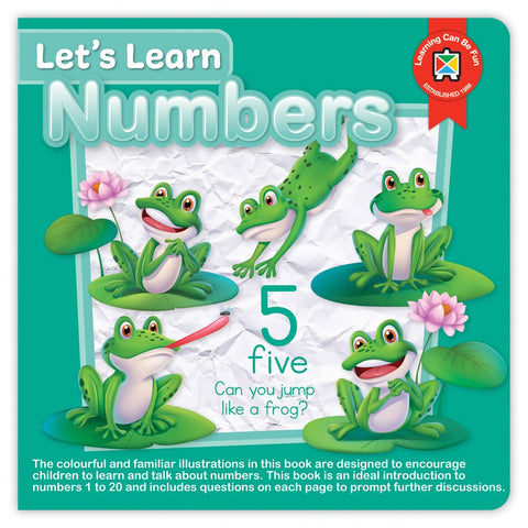 *LCBF Let's Learn Board Book - Numbers
