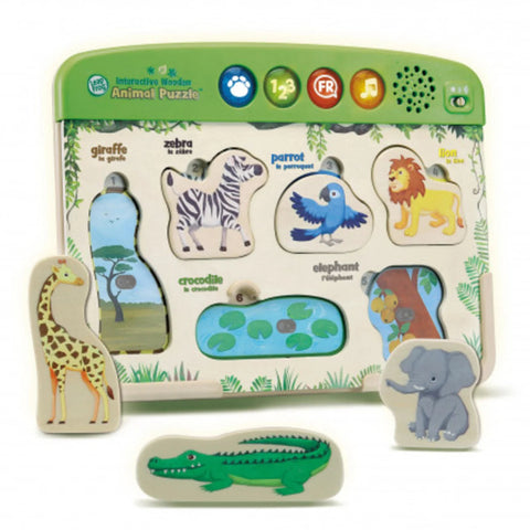 *Leapfrog Interactive Wooden Animal Puzzle