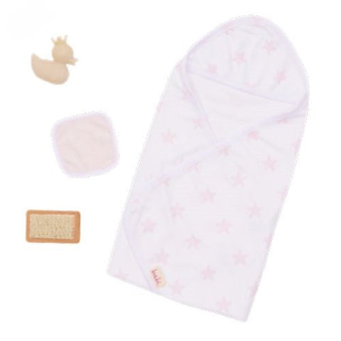 *Lullababy 14" Outfit - Bath Time with Accessories