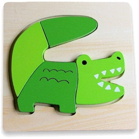Discoveroo Chunky Puzzle - Crocodile - The Toybox NZ Ltd
