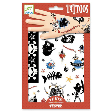 Djeco Tattoos - Pirates