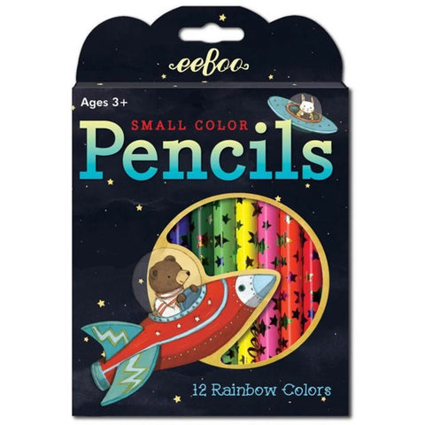 *Eeboo Small Colour Pencils - Space