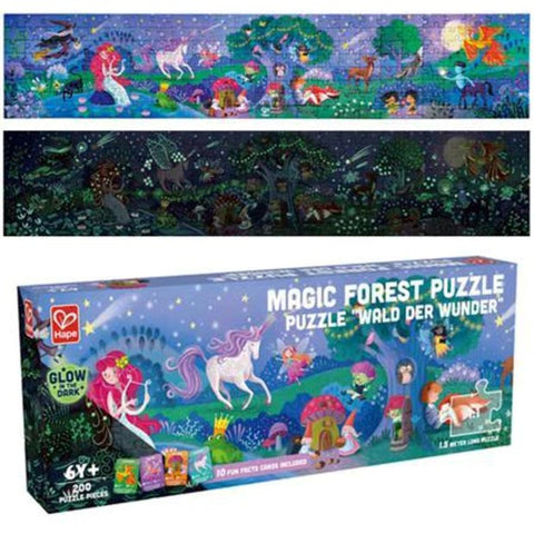 HAPE Magic Forest Glow in the Dark puzzle 200pc