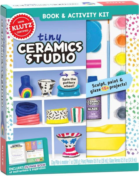 Klutz Tiny Ceramics Studio - The Toybox NZ Ltd