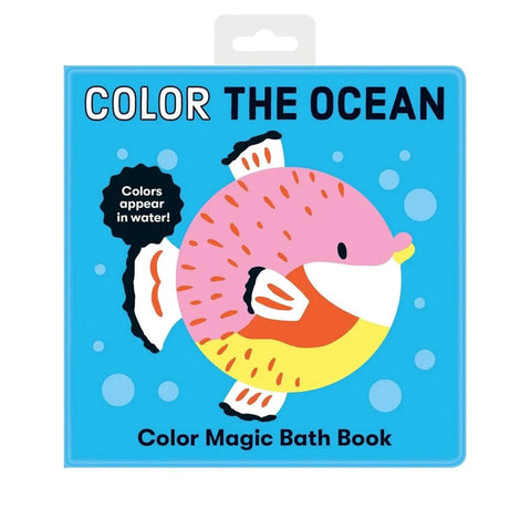 Mudpuppy Magic Bath Book - Colour the Ocean