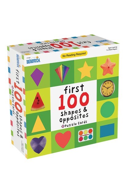 U.Games First 100 Shapes & Opposites Puzzle Cards