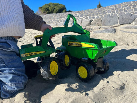 Screen-Free Winter Play with John Deere