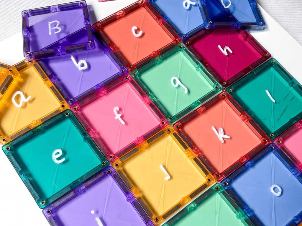 10 Ways to Use Magnetic Tiles in Literacy Activities – The Toybox NZ Ltd