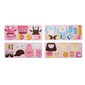mierEdu Sweet Cafe Chefs magnetic puzzle play scene