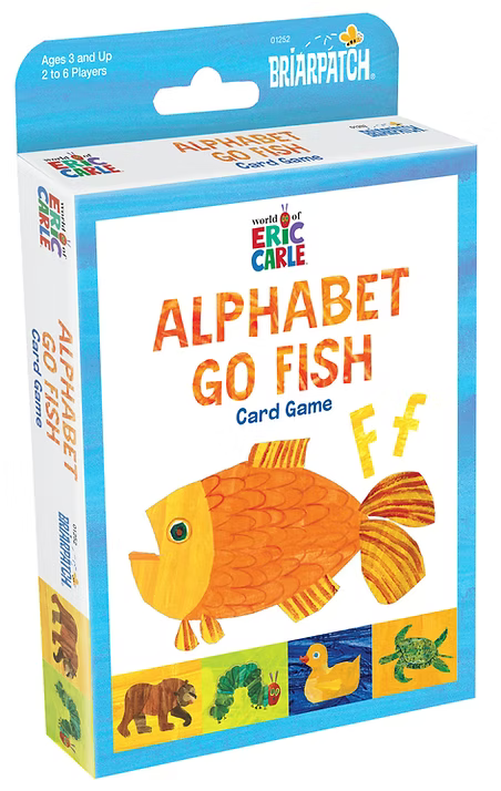 U.Games Eric Carle Alphabet Go Fish Card Game