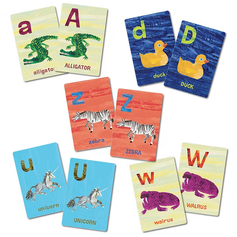 U.Games Eric Carle Alphabet Go Fish Card Game