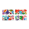 mierEdu Dinosaur Land magnetic puzzle play scene