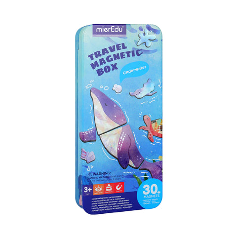 mierEdu Underwater Adventure Travel Magnetic Puzzle Box tin