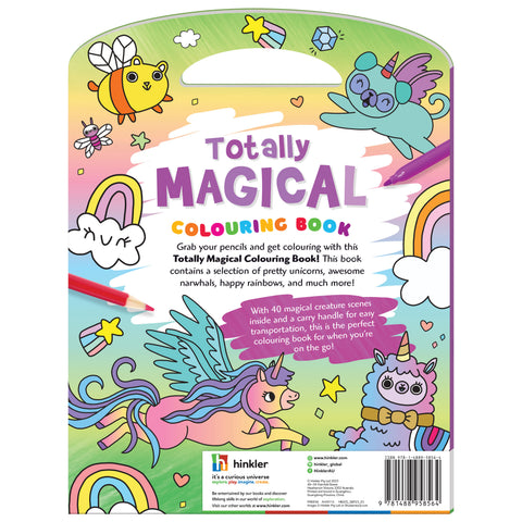 Hinkler Shaped Colouring Book - Magical