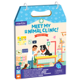 mierEdu Meet My Animal Clinic magnetic play set, front of pack