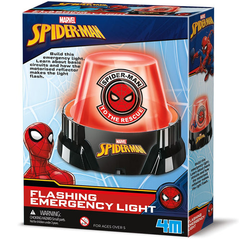 4M Disney/Marvel Spiderman Flashing Emergency Light