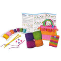 4M Easy-to-Do Knitting kit contents with yarn and needles