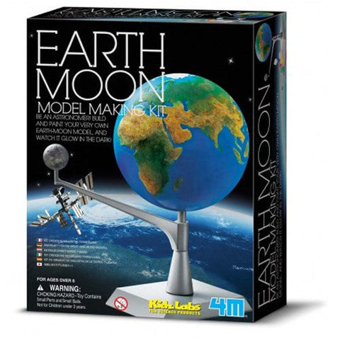 *4M KidzLabs Earth-Moon Model Making Kit