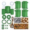 4M KidzLabs Build Your Own Binoculars assembled binoculars