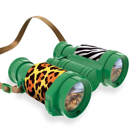4M KidzLabs Build Your Own Binoculars kit contents