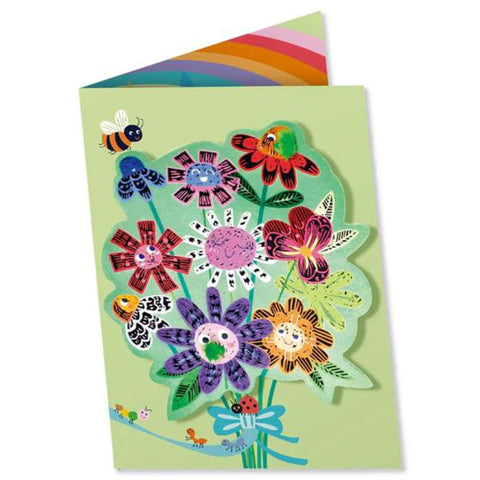 Avenir Scratch Greeting Cards - Flowers