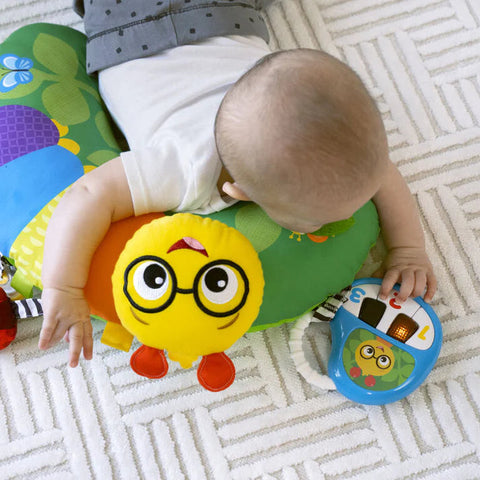 Baby Einstein Cal-a-Pillow Tummy Time Activity Pillow
