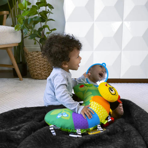 Baby Einstein Cal-a-Pillow Tummy Time Activity Pillow
