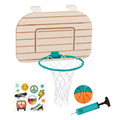 B. toys basketball backboard with decals