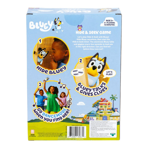 Bluey Hide & Seek Game electronic Bluey figure