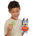 Bluey Pass the Parcel Game box with Bluey plush