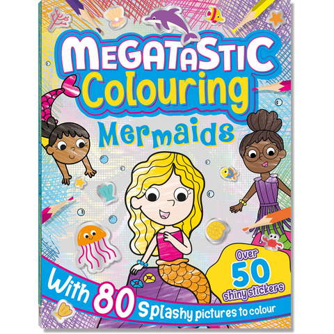 Bookoli Megatastic Colouring - Mermaids