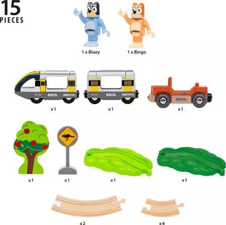 Brio World Bluey Train Set