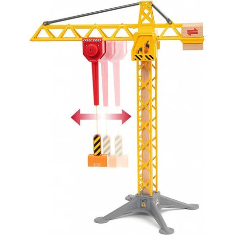 Brio World Construction Crane With Lights