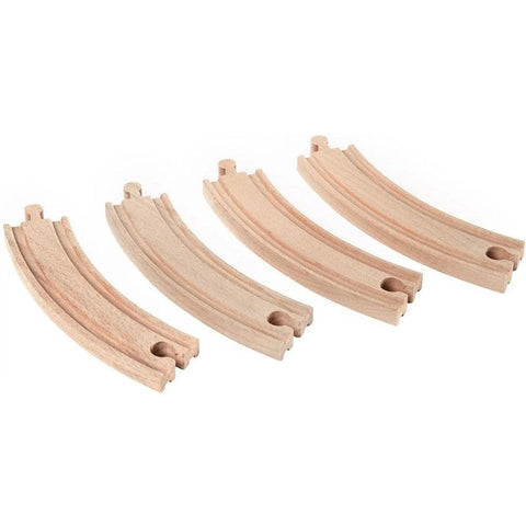 Brio World Large Curved Tracks 4 Pieces