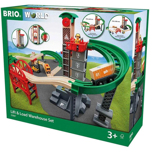Brio World Lift & Load Warehouse Set 32 Piece
