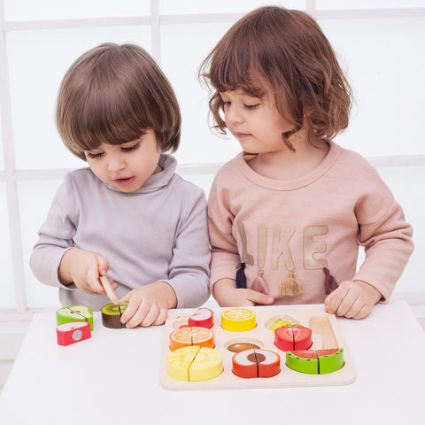 Classic World Cutting Fruit Puzzle