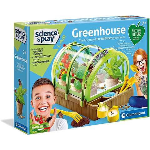 Clementoni Science & Play - Greenhouse play for the future Kit