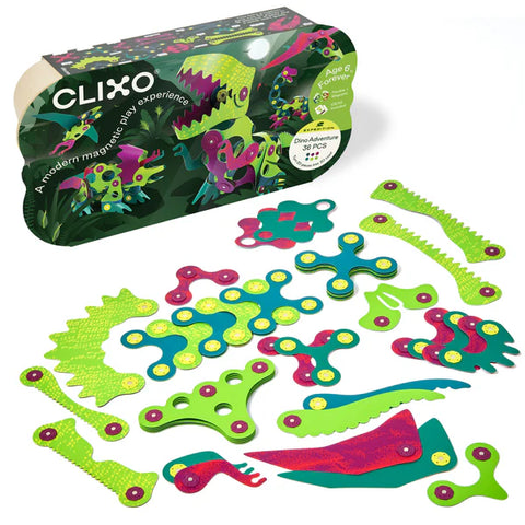 Clixo Dino Adventure Pack (36 pc)