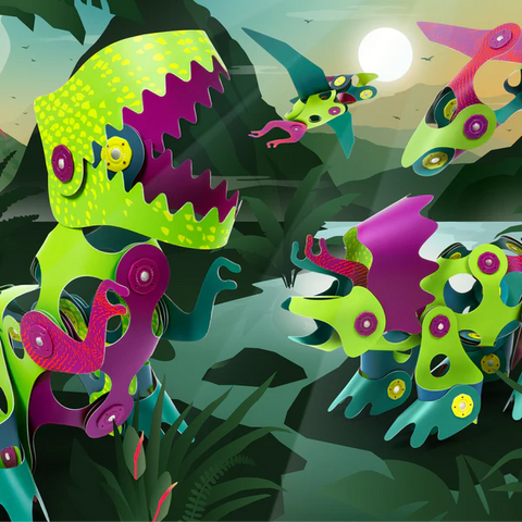 Clixo Dino Adventure Pack (36 pc)