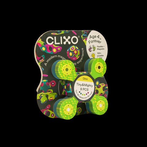 Clixo Tiny & Mighty Pack (9pc) - Dino