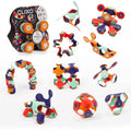 Clixo Tiny & Mighty Space 9-piece magnetic building set