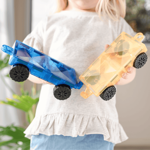 Connetix Bright 2 piece Car Pack