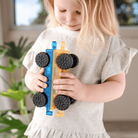Connetix Bright 2 piece Car Pack