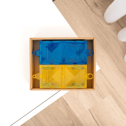 Connetix Bright 2 piece Car Pack