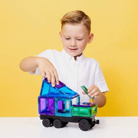 Connetix Bright Transport Pack 50pc