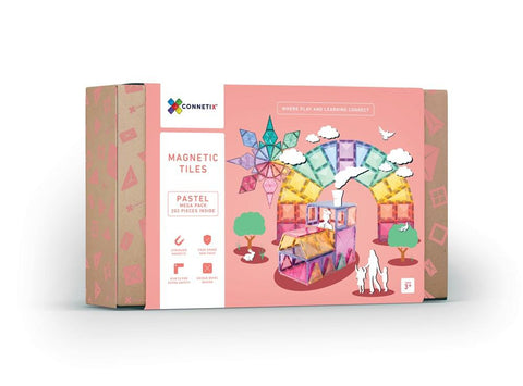 Connetix 202pc Pastel Mega Pack - The Toybox NZ Ltd