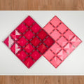 Connetix 2 piece Base Plate Pack  - Pink & Berry - The Toybox NZ Ltd